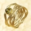 P 44 - Prsten: zlato, zirkon